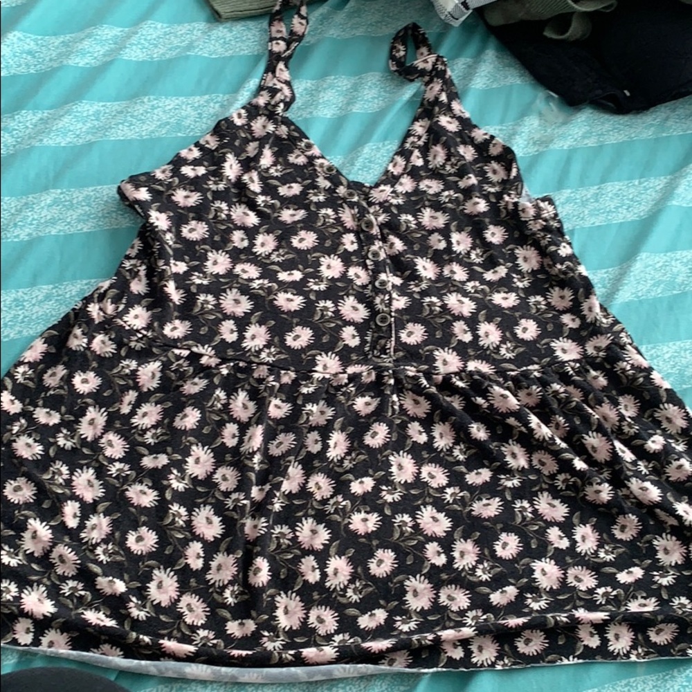 A floral tank top from American eagle